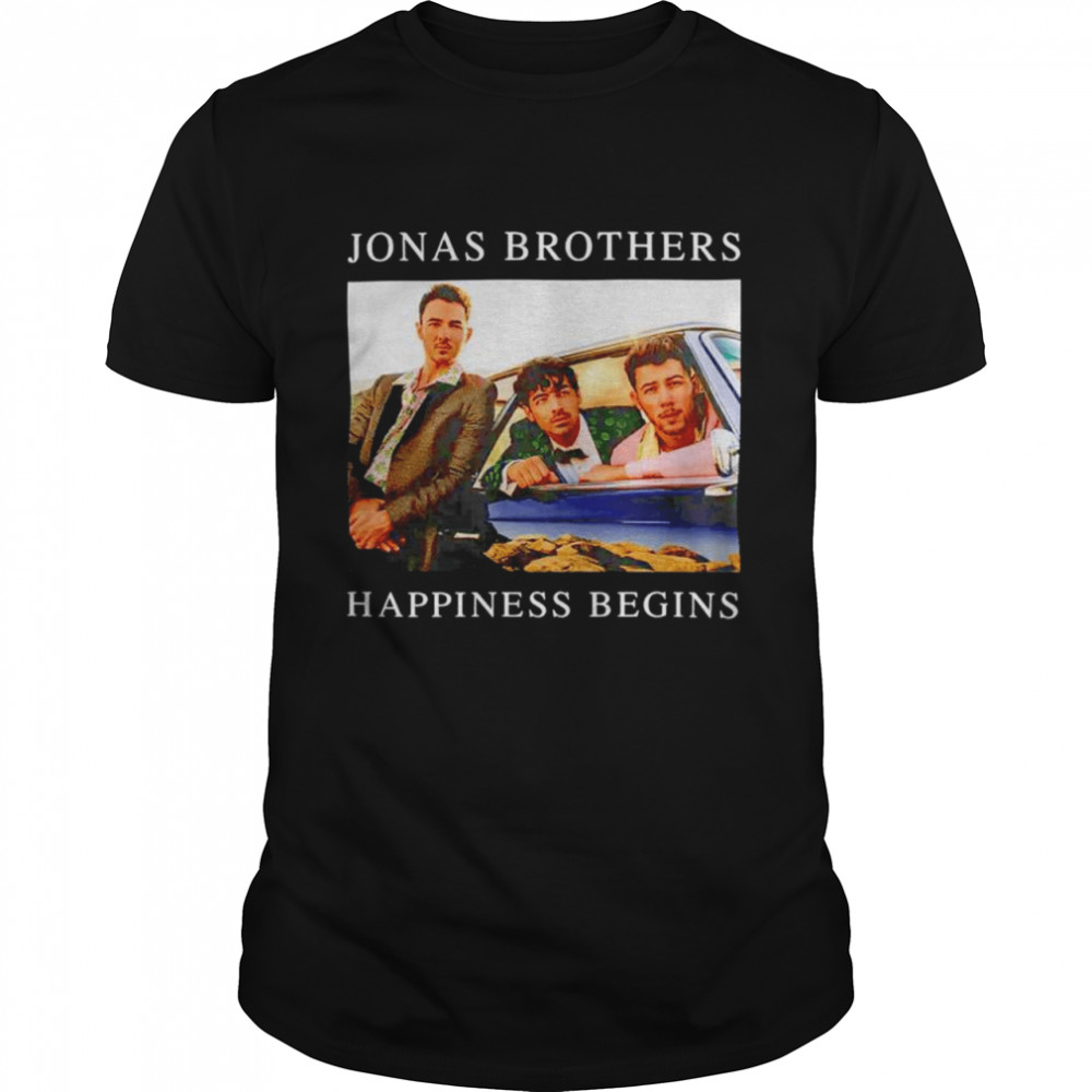 Jonass Brotherss Happinesss Beginss shirts