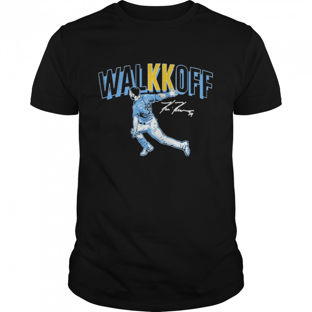 Tampa Bay Rays Kevin Kiermaier Walk KK off signature shirt, hoodie