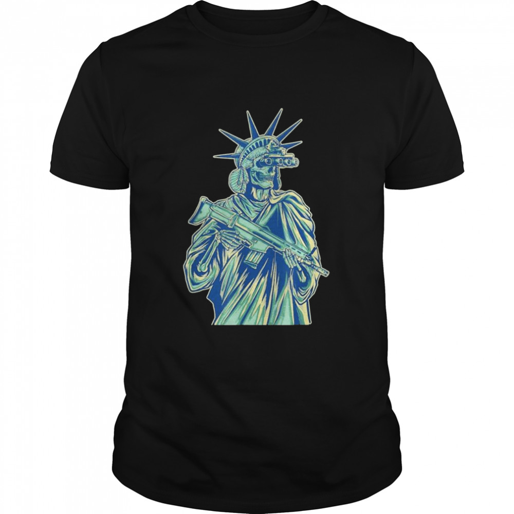 Tactical lady liberty shirt