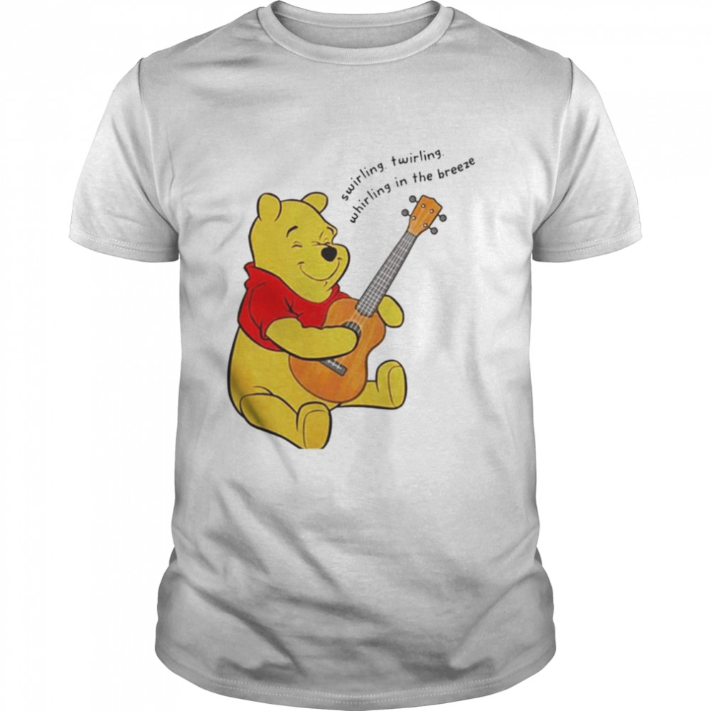 Winnie The Pooh Playing Guitar shirt Classic Men's T-shirt
