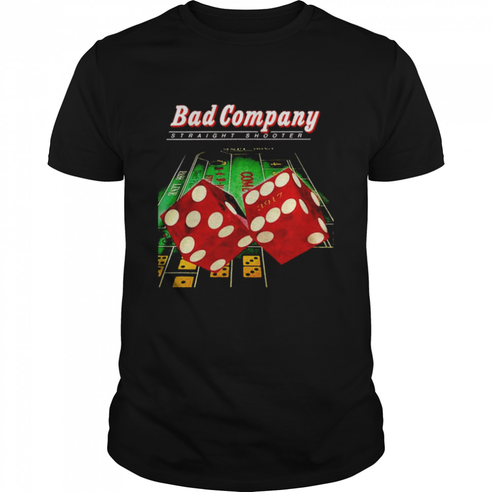 Bad Company Straight Shooter shirts