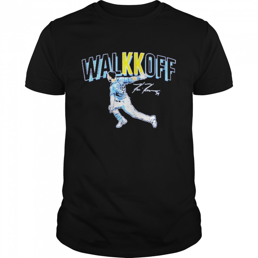 Kevin Kiermaier Walkkoff Signatures Shirts