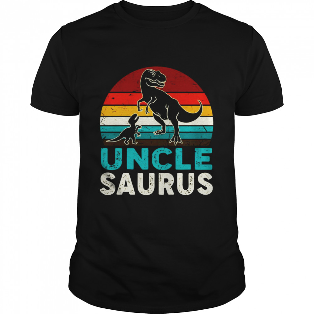 Matching Family Unclesaurus TRex Dinosaur For Dad Grandpa Shirts