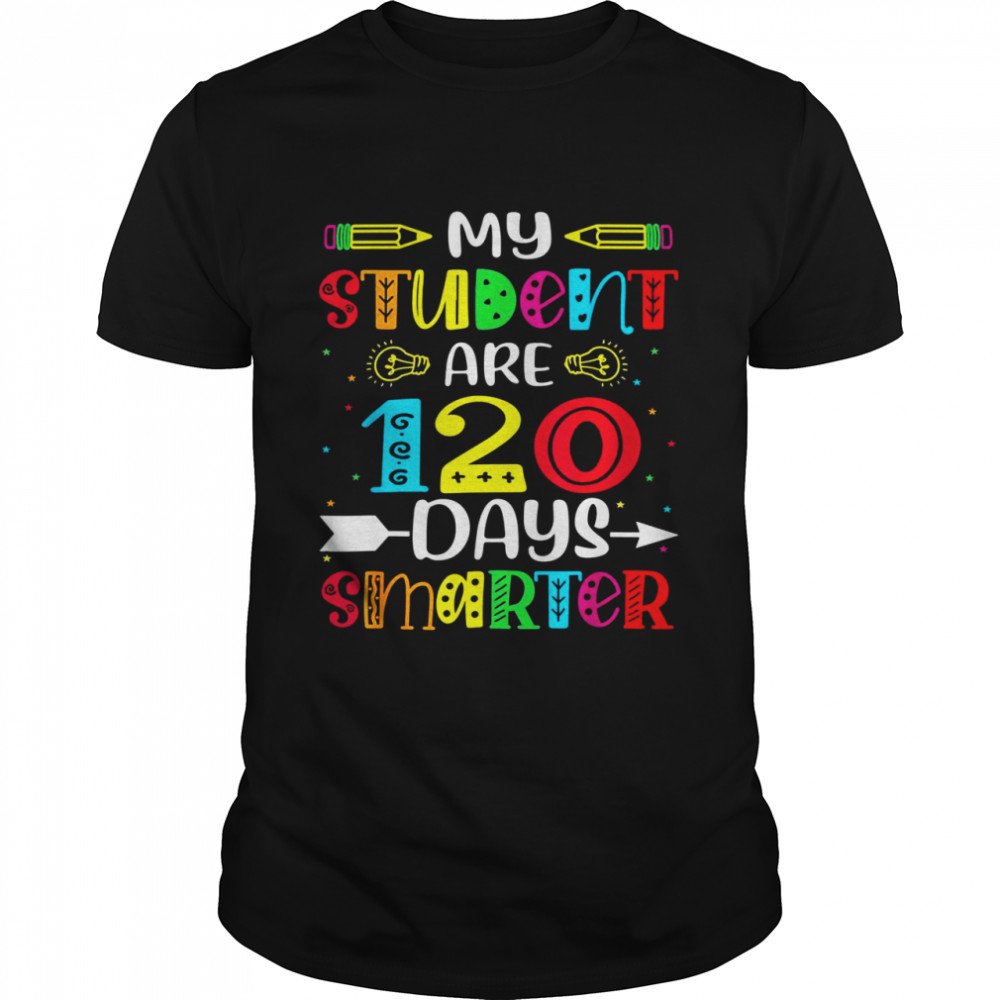 Mys Studentss Ares 120s Dayss Smarters 100ths Days ofs Schools Boyss Shirts