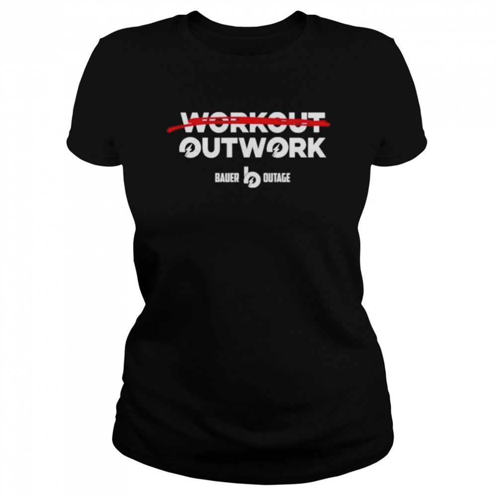 Workout outwork trevor bauer shirt Classic Women's T-shirt