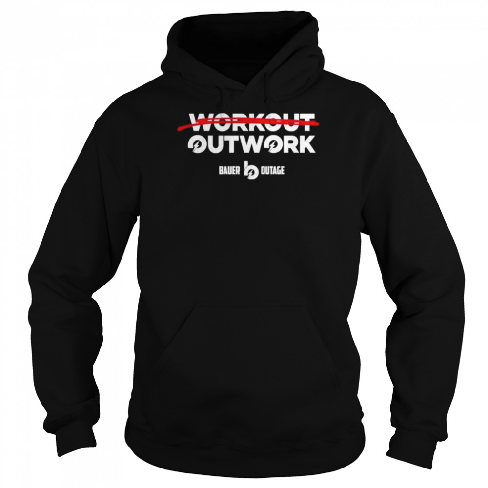 Workout outwork trevor bauer shirt Unisex Hoodie