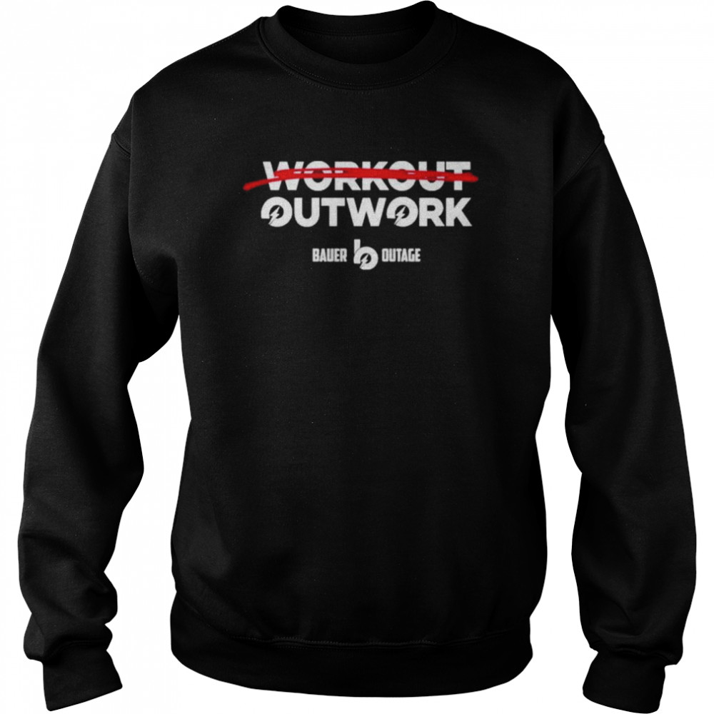 Workout outwork trevor bauer shirt Unisex Sweatshirt