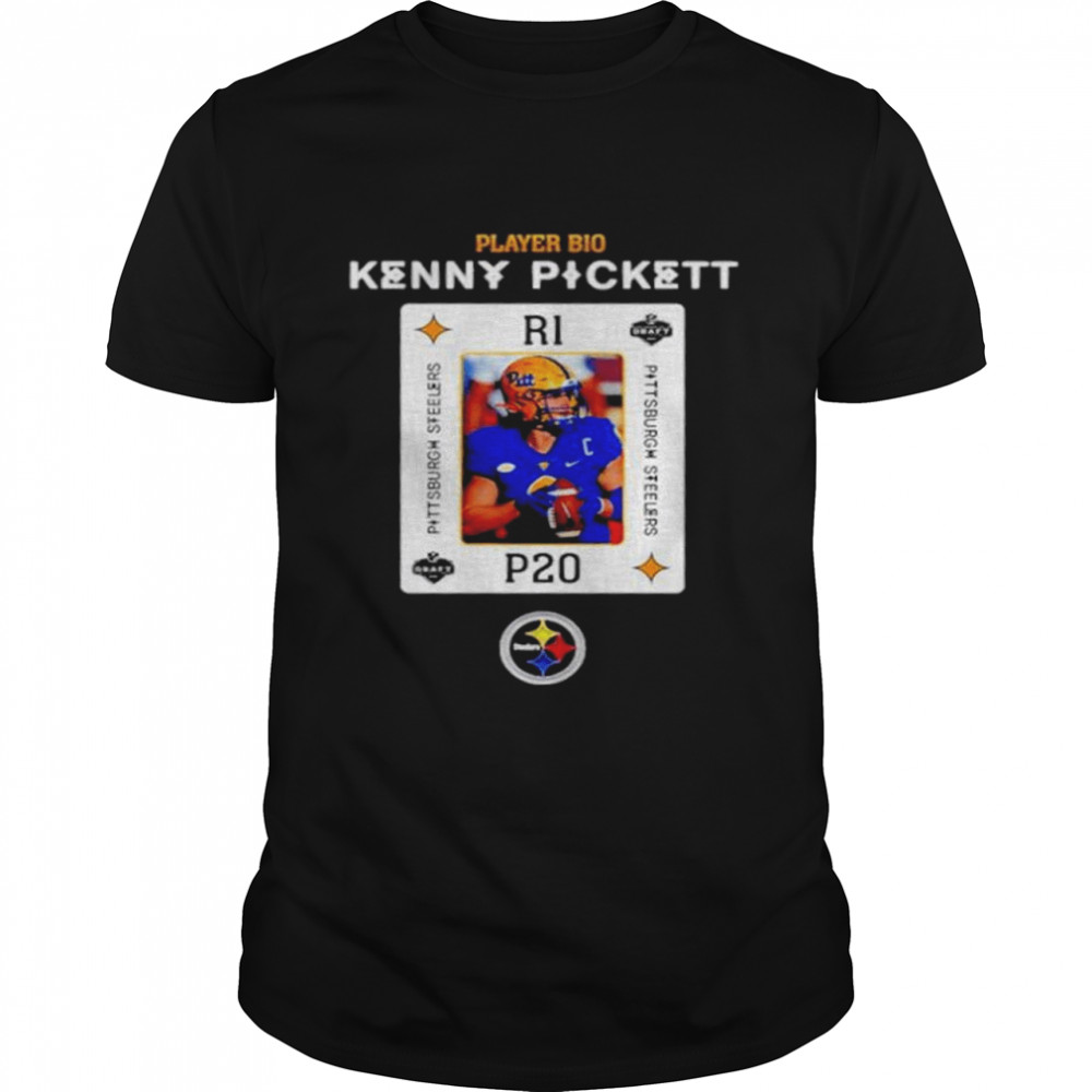 Player bio kenny pickett Pittsburgh Steelers NFL draft 2022 shirt