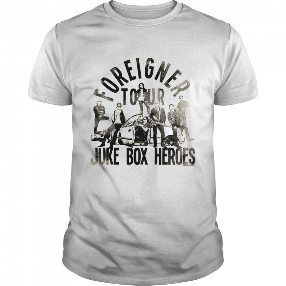 Juke Box Heroes Tour Foreigner T-Shirt