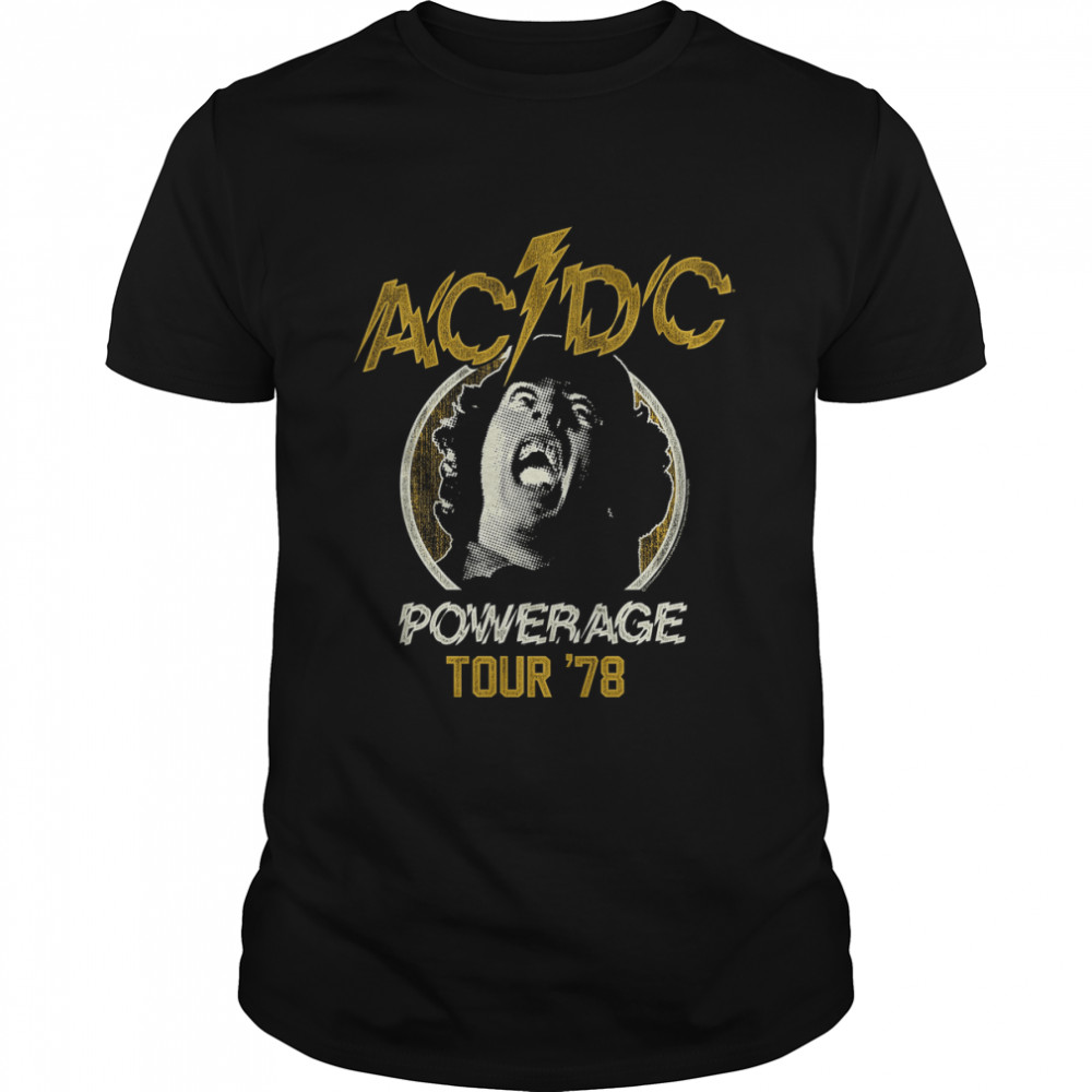 Powerage Tour '78 ACDC Shirt