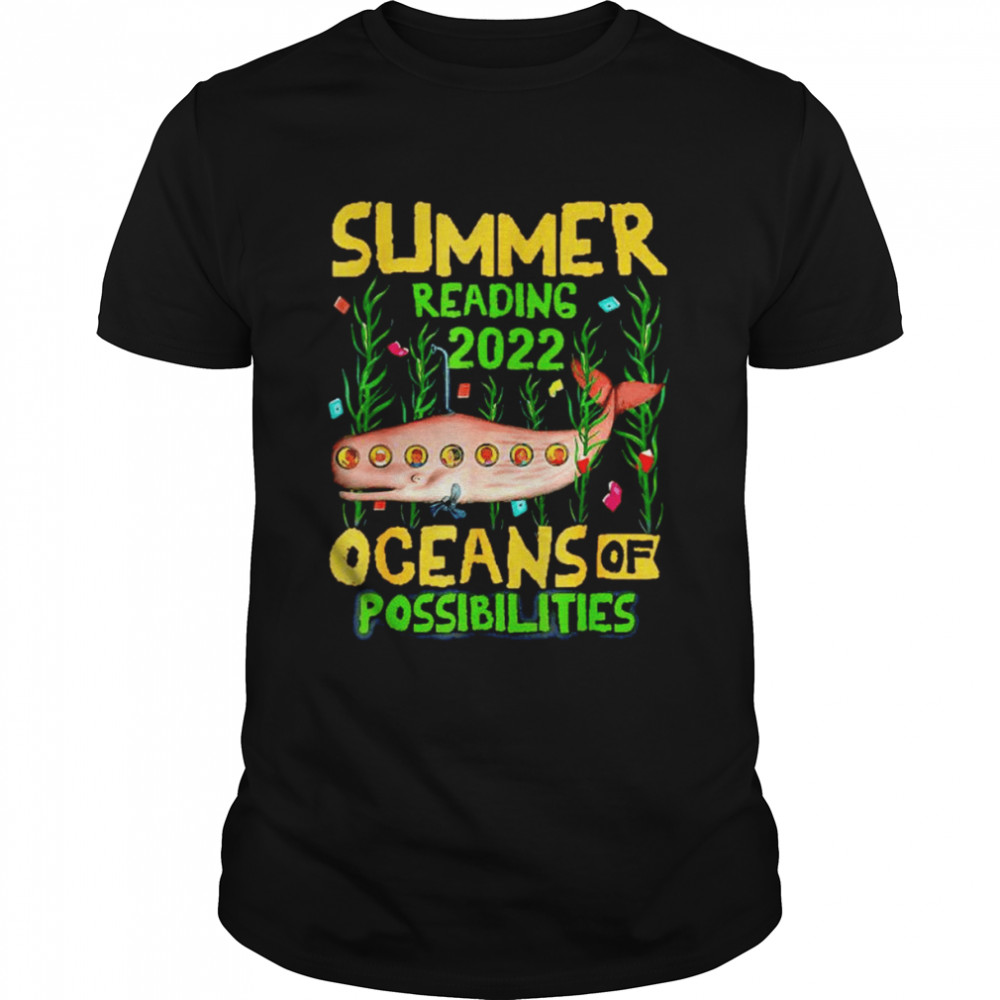 Oceans of Possibilities Summer Reading 2022 Librarian shirt