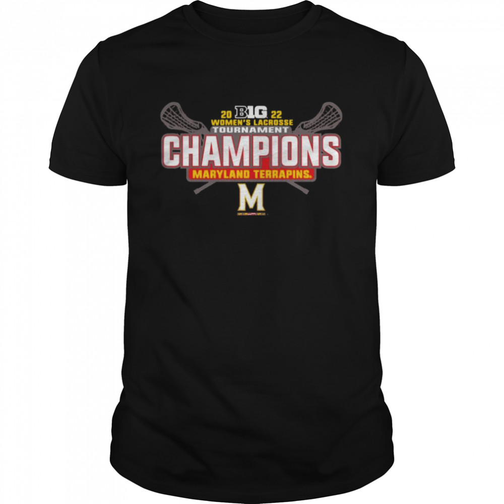 Maryland Terrapins Blue 84 2022 Big Ten Womens’s Lacrosse Conference Champions shirts