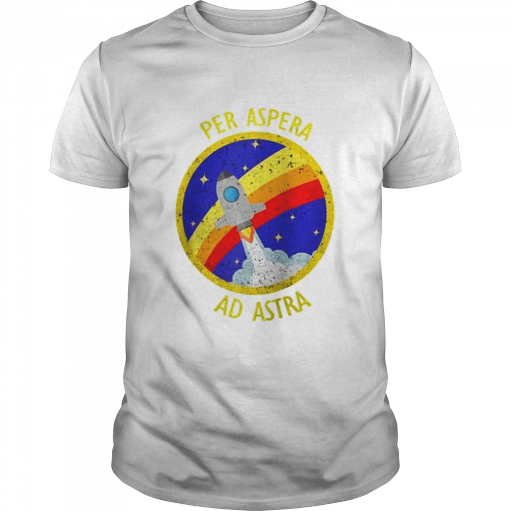 Pers Asperas Ads Astras Vintages Retros Grafiks Spaces Shirts Raglans Shirts