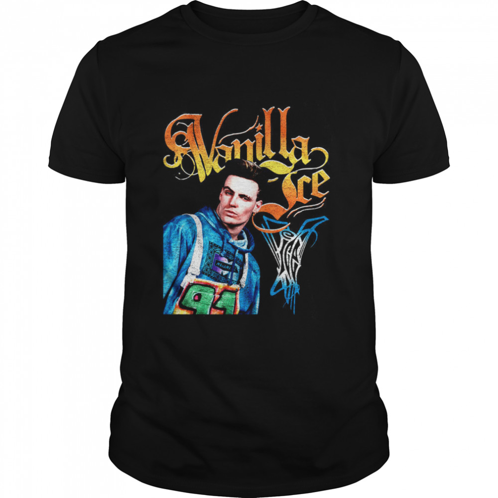 Vanilla Ice Look at my Eyebrow Mens T Shirts