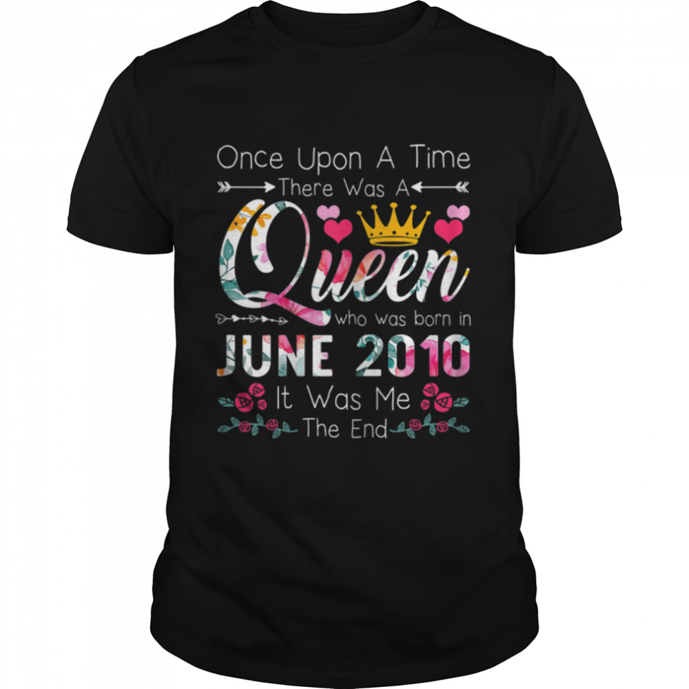 12s Yearss Olds Girlss 12ths Birthdays Queens Junes 2010s T-Shirts B0B14Z64JHs