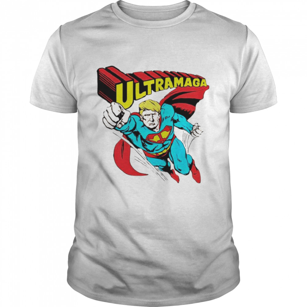 Donald Trump Superman Ultra Maga  Classic Men's T-shirt