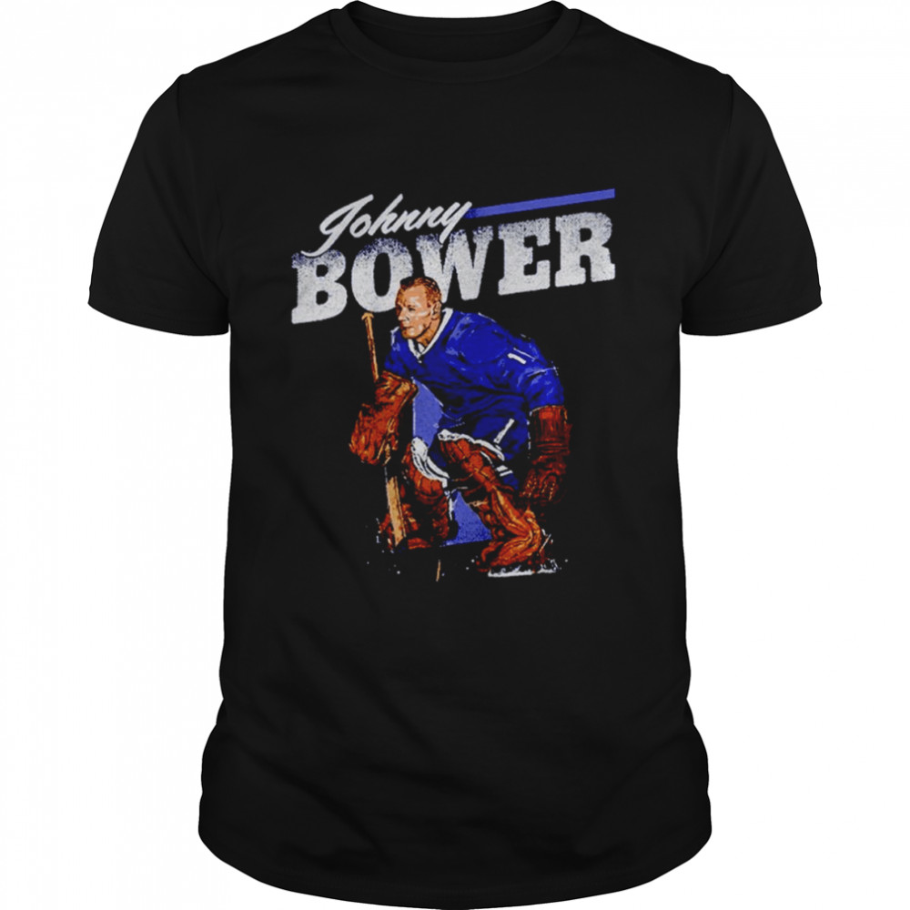 Johnny Bower Toronto Hockey Shirt
