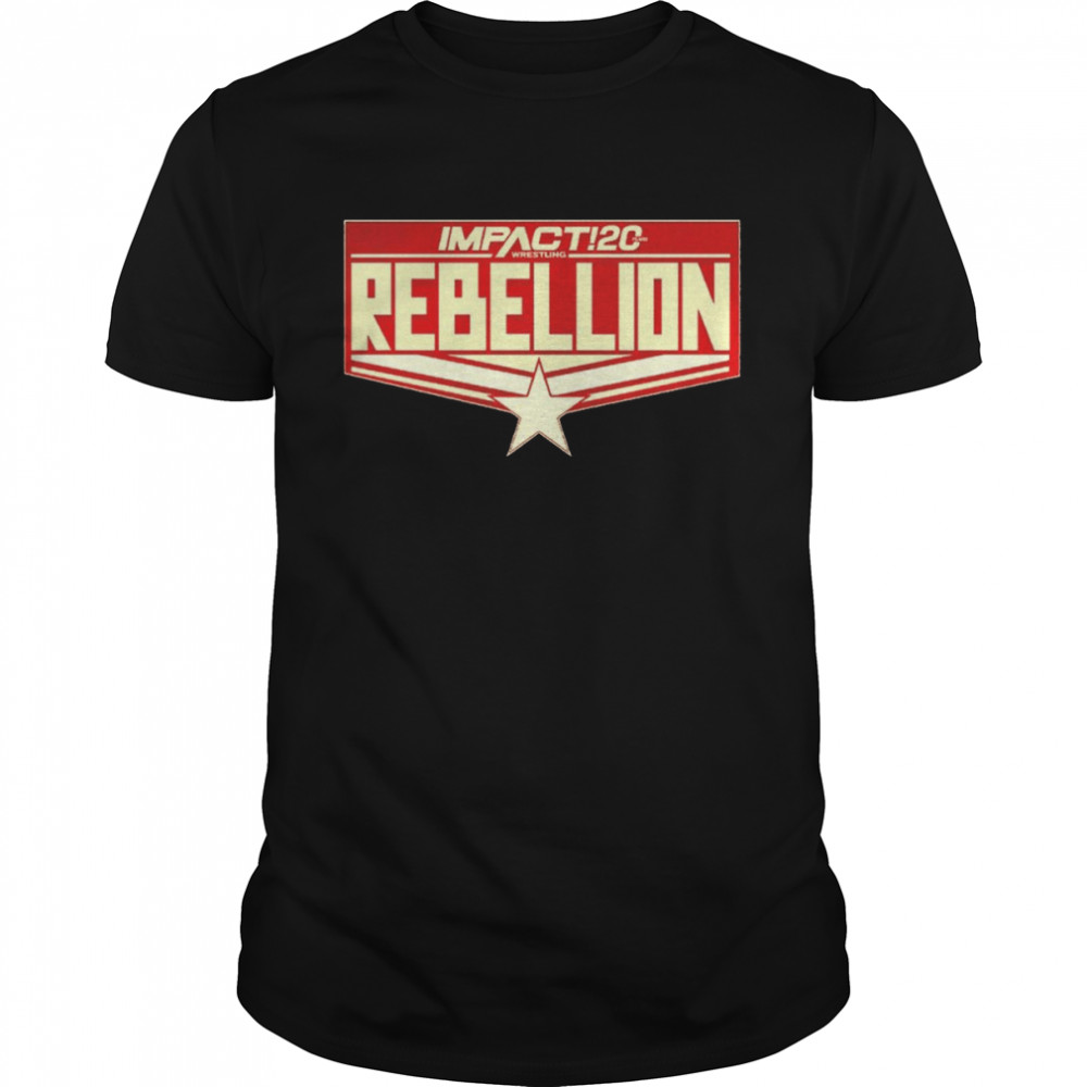 Rebellion 2022 PPV Logo shirts