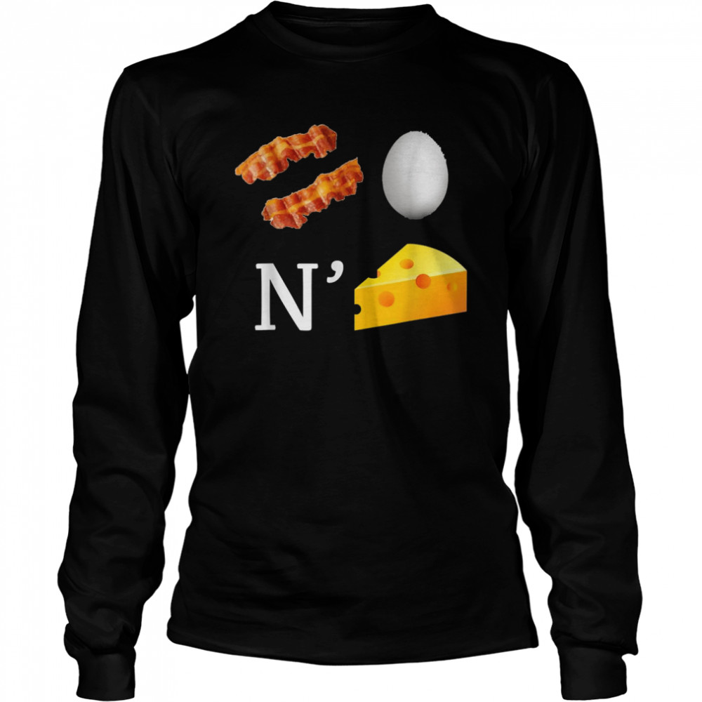 Bacon Egg N’ Cheese New York City  Long Sleeved T-shirt