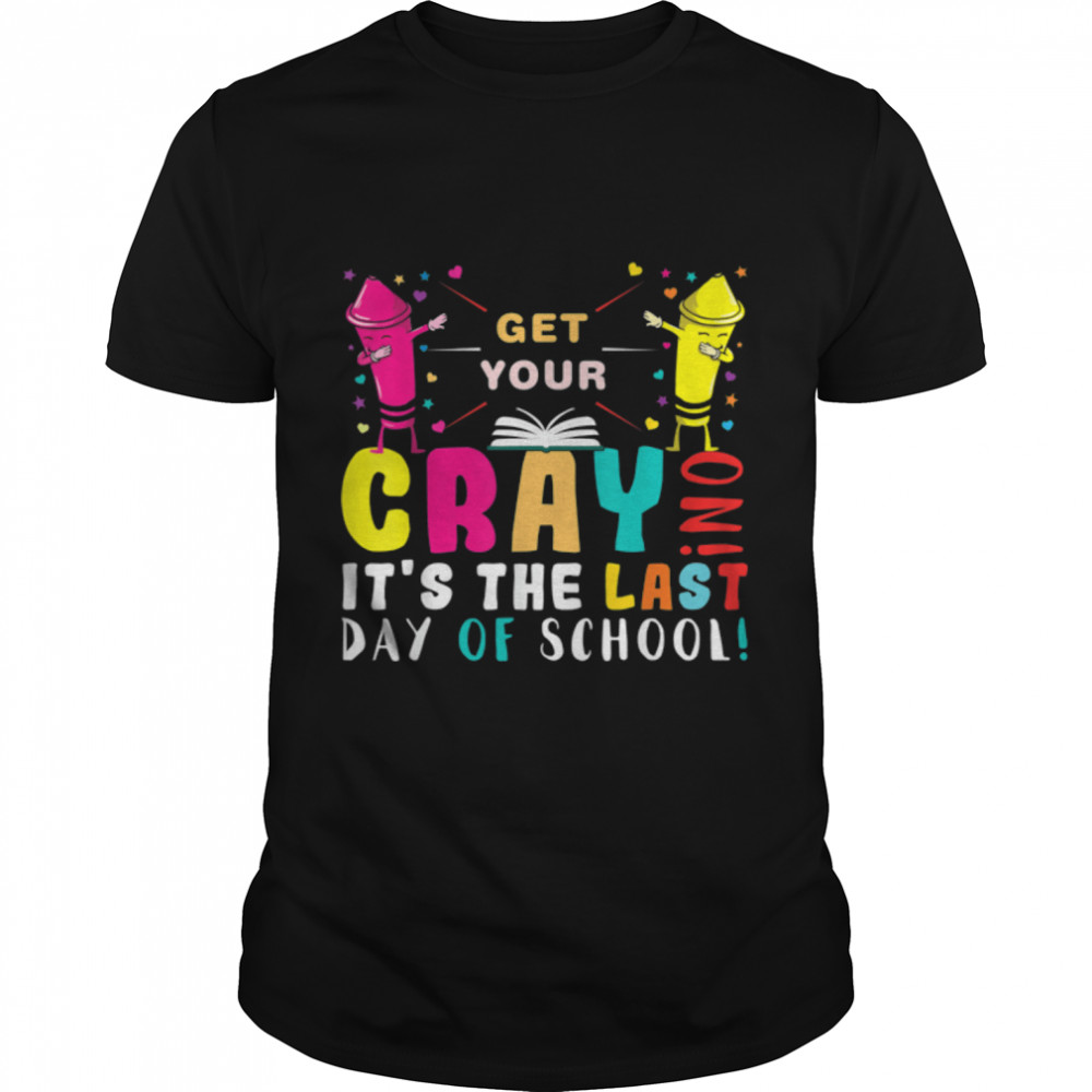 Colorful Teacher Student Last School Dismissed Day Summer T-Shirt B0B1BCPVK5