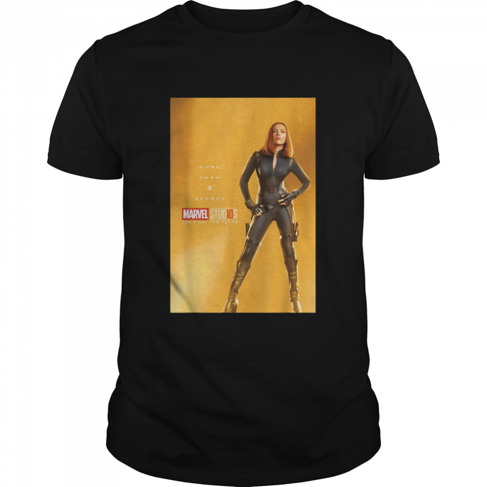 Marvel Studios 10 Years Black Widow Graphic T-Shirt