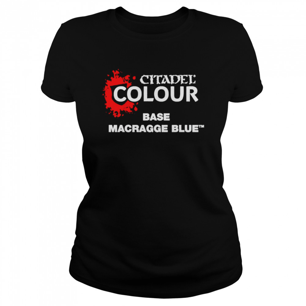 Citadel Colour Base Macragge Blue shirt Classic Women's T-shirt