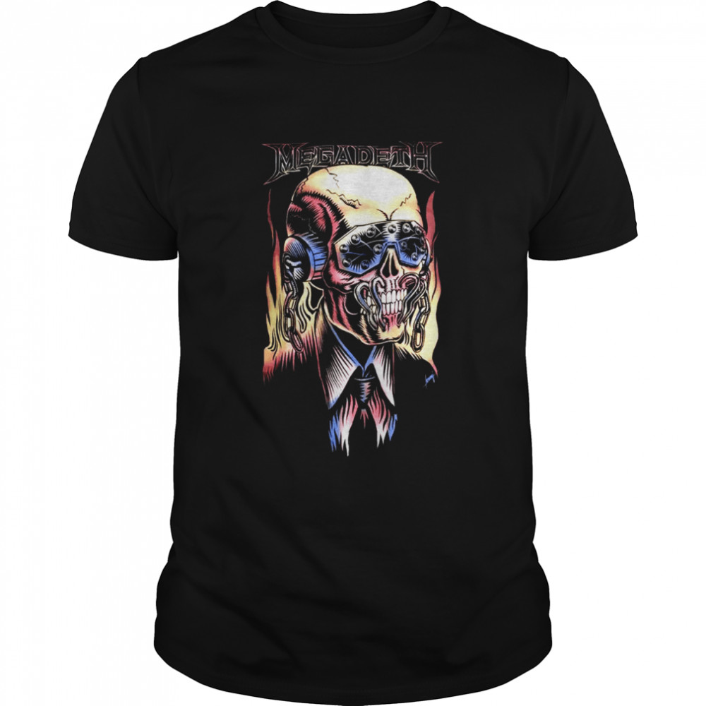 Megadeth Flaming shirts