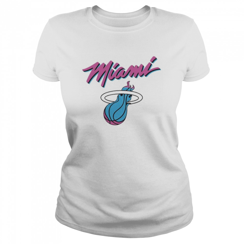 Miami Vice - Miami Heat T-Shirt by Brand A - Pixels Merch