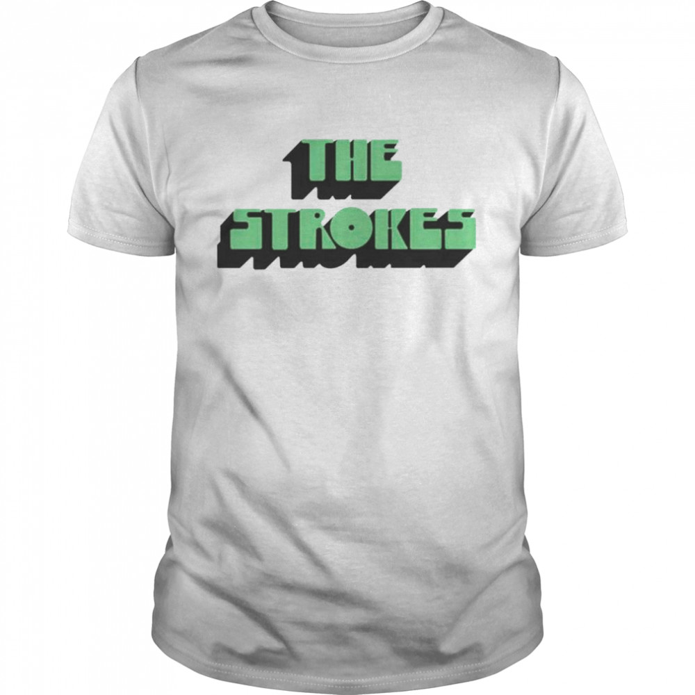 the strokesthe strokes vintage text shirt