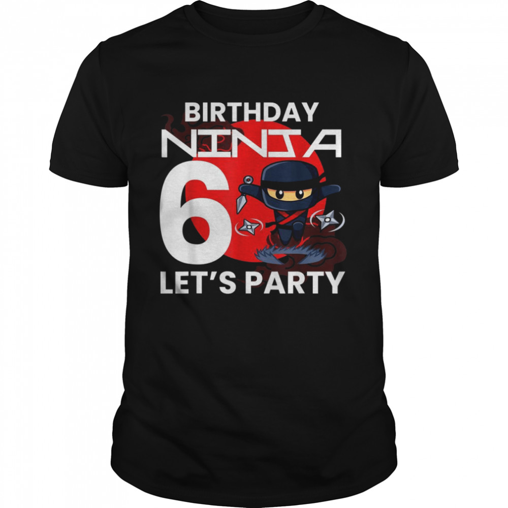 Birthday Ninja Ninjas Karate WarriorShirt Shirt