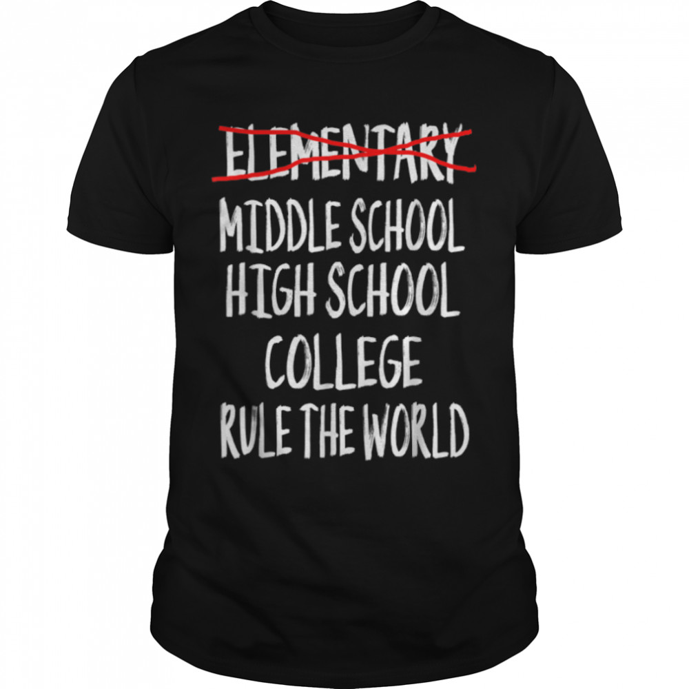 Funny Elementary School Graduation 6th Grade Graduation T-Shirt B0B1P1VTQNs