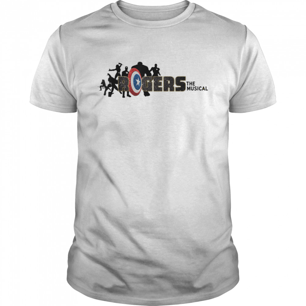 Marvel Hawkeye Rogers The Musical Avengers T-Shirt