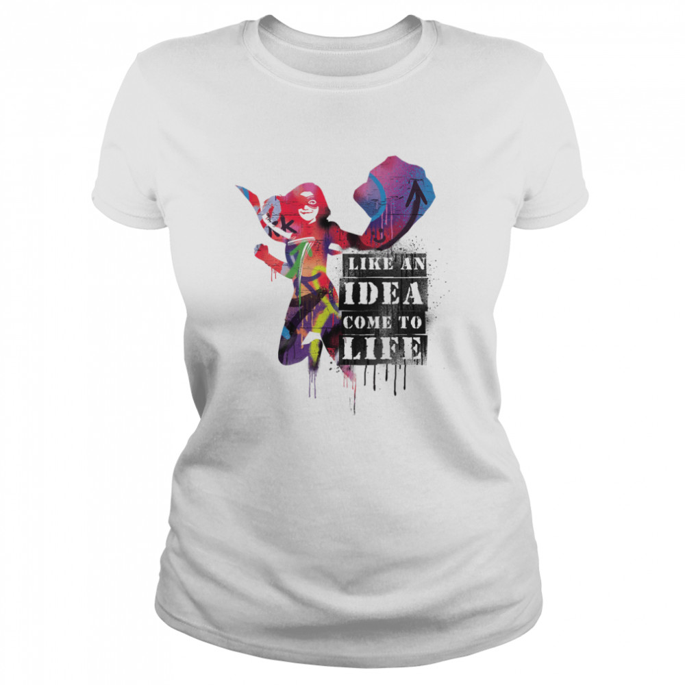 Marvel Ms. Marvel Like an Idea Come to Life T- Classic Women's T-shirt