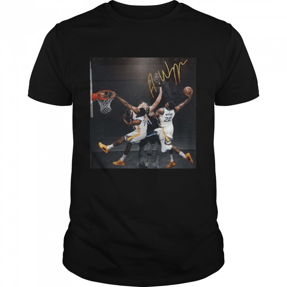 Andrew Wiggins Caught Luka Doncic NBA Gift T- Classic Men's T-shirt