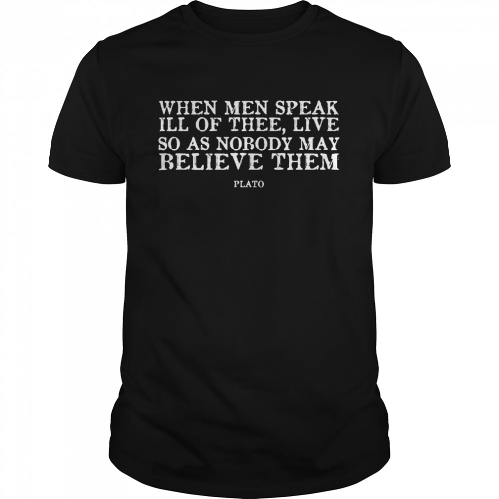 Make Bad Liars Plato Greek Philosopher Shirts