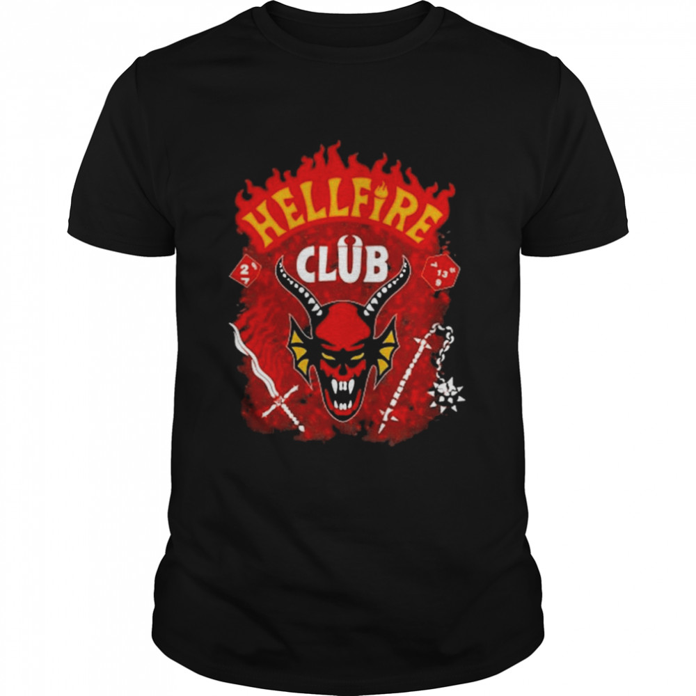 hellfire shirt stranger things