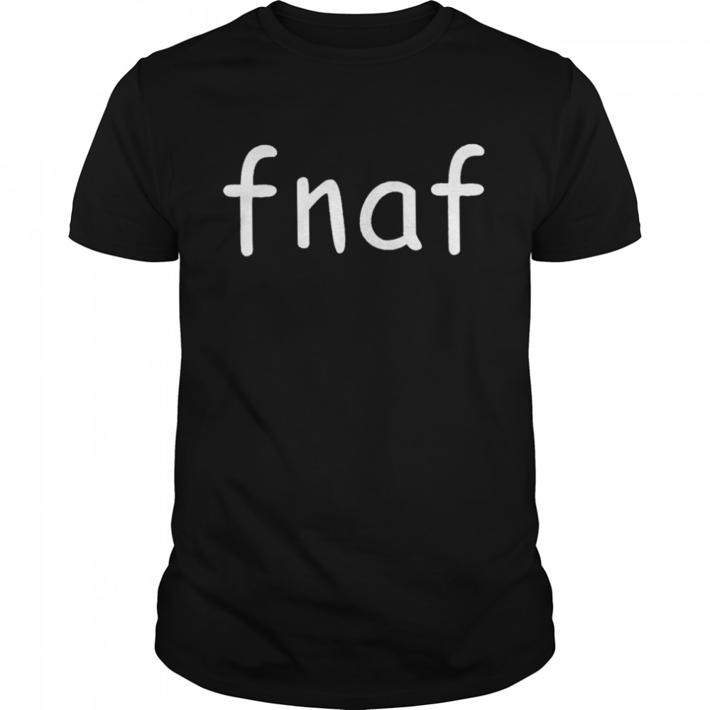 Fnaf text T-shirt Classic Men's T-shirt