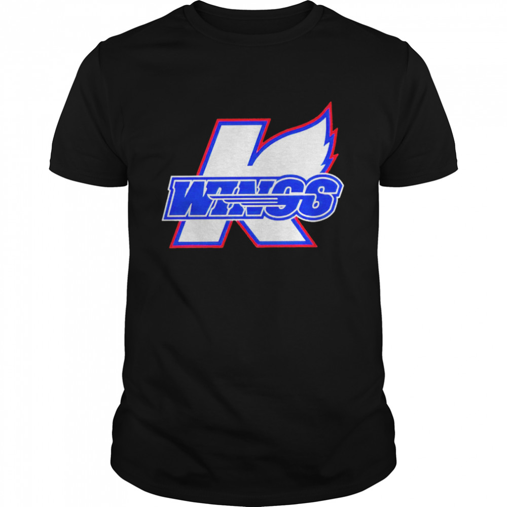 Kalamazoo Wings Hockey logo 2022 T-shirts