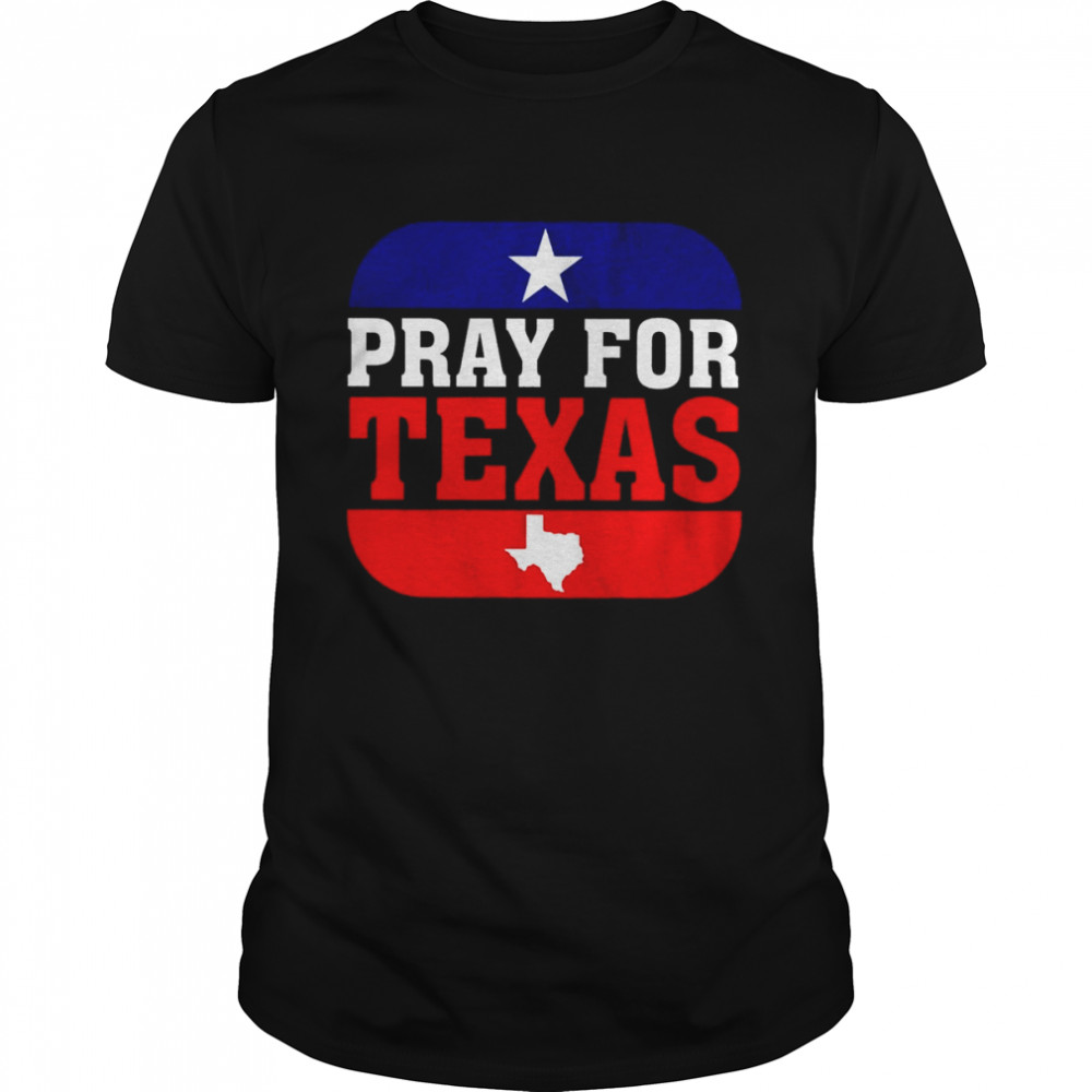 Pray For Texas, Protect Kids Not Gun Tee  Classic Men's T-shirt