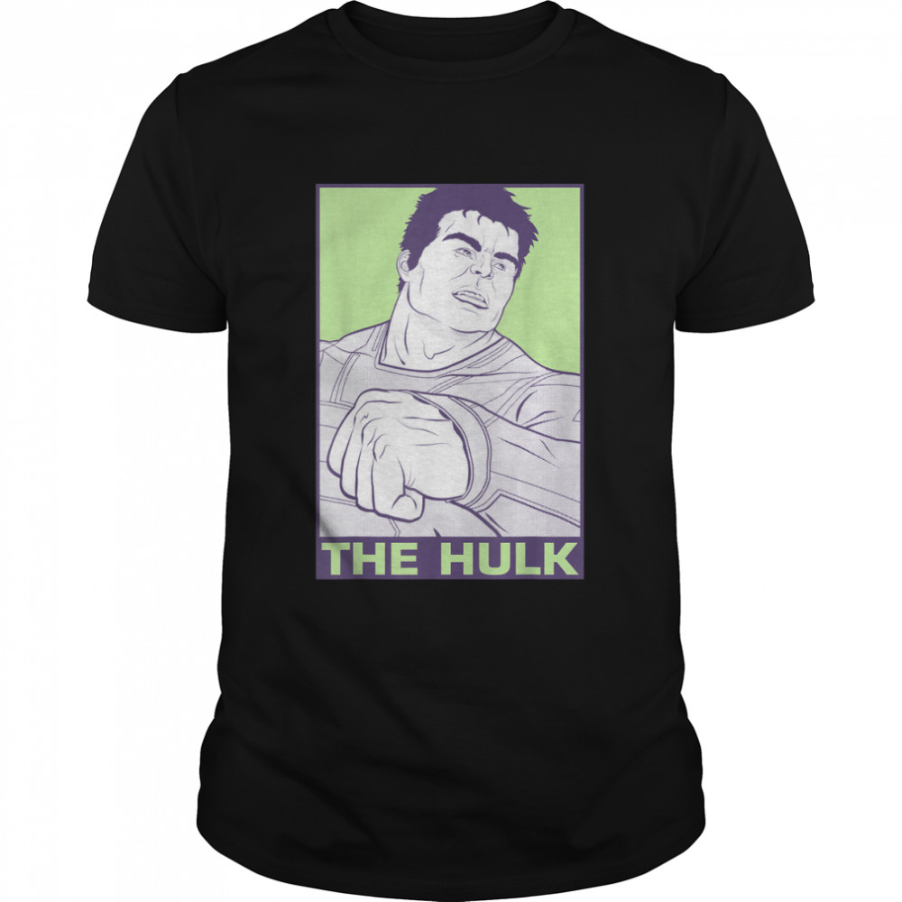 Marvel Avengers Endgame Hulk Pop Art Graphic T-Shirts