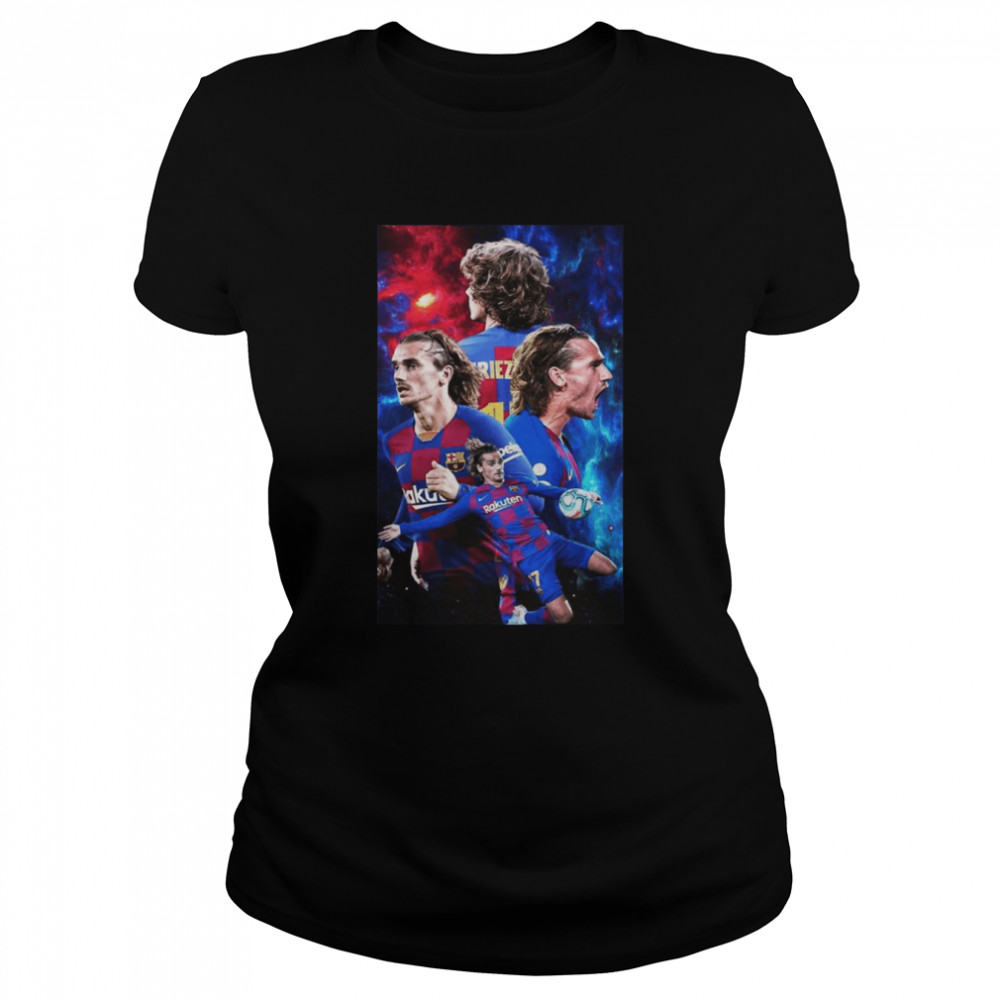 Antoine Griezmann Madrid Soccer  shirt Classic Women's T-shirt