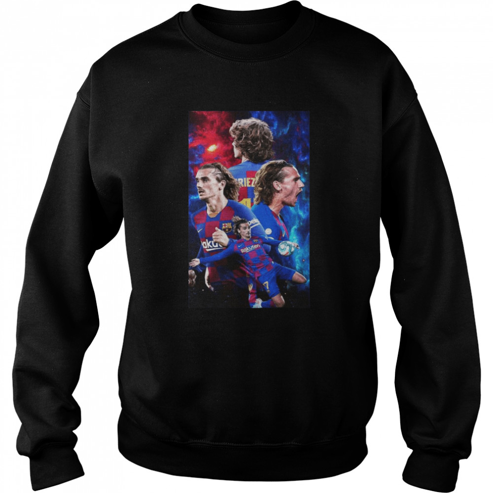 Antoine Griezmann Madrid Soccer  shirt Unisex Sweatshirt