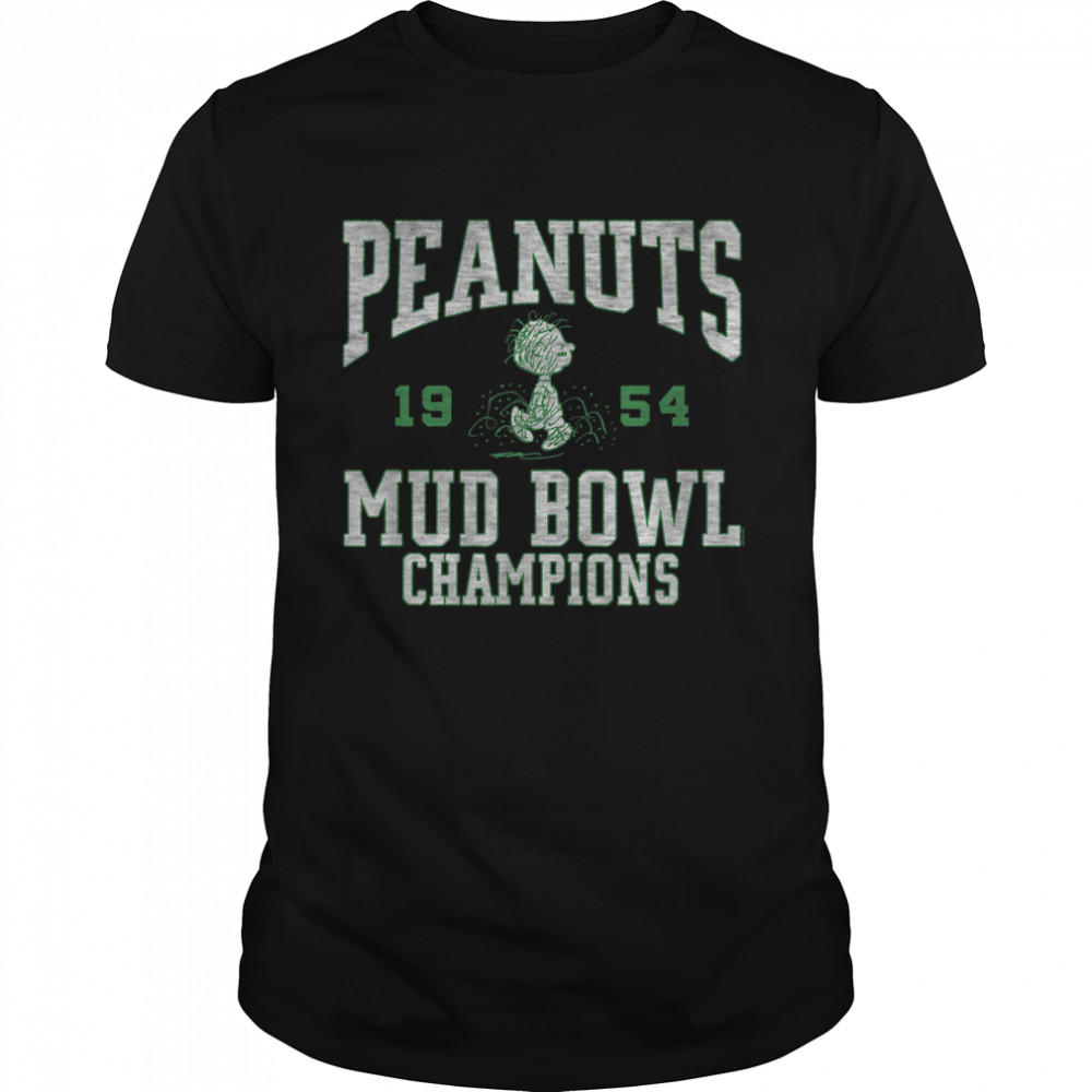 Peanuts Mud Bowl Champions PigPen T-Shirts