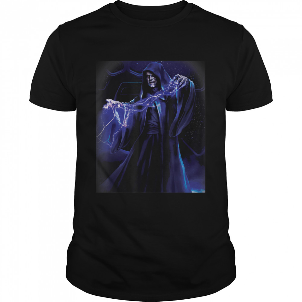 Star Wars Emperor Palpatine Darth Sidious Force Lightning T-Shirts