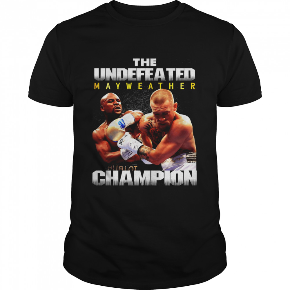 The Undefeated Mayweather Champion shirt Classic Men's T-shirt