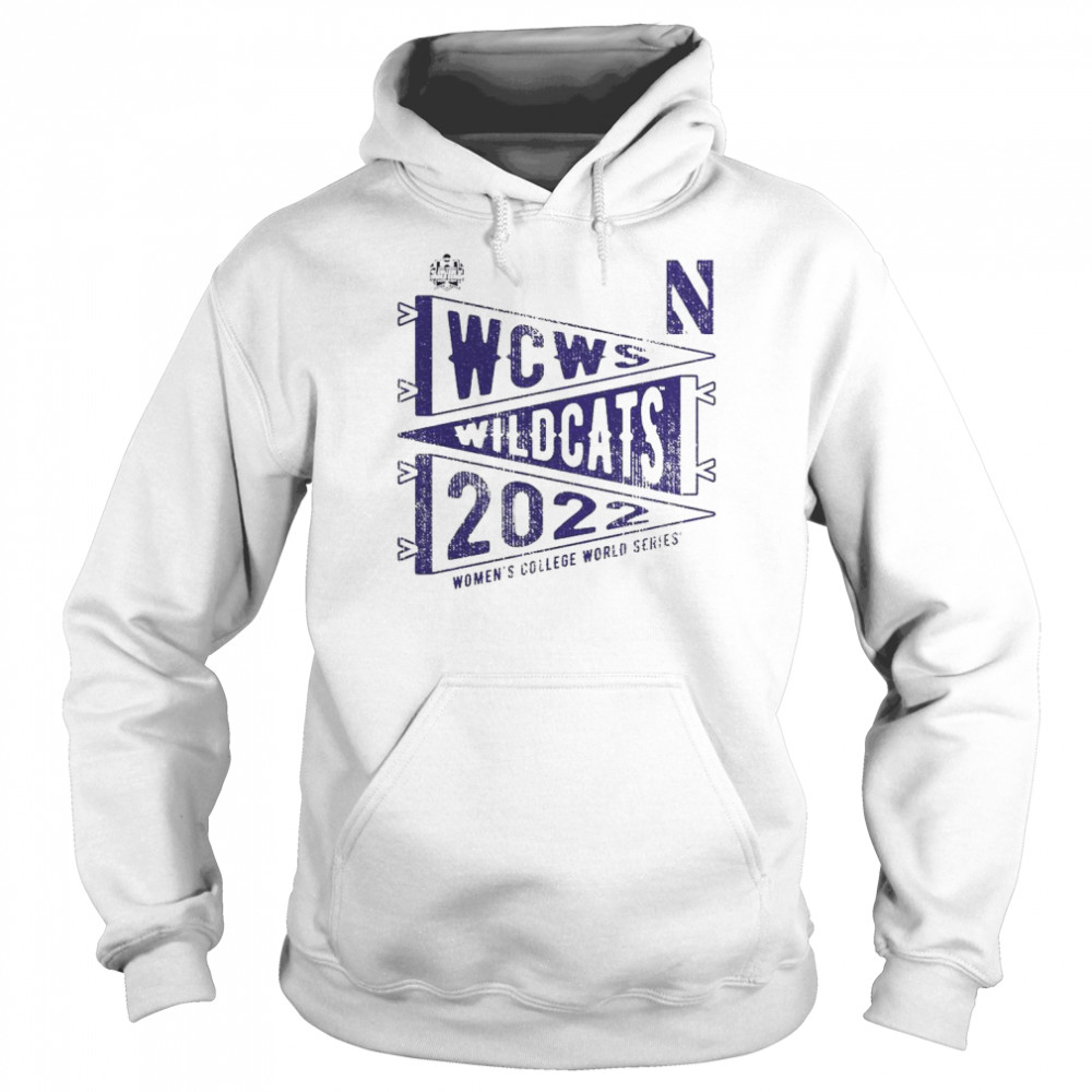 Northwestern Wildcats 2022 NCAA Softball Wcws Unisex Hoodie