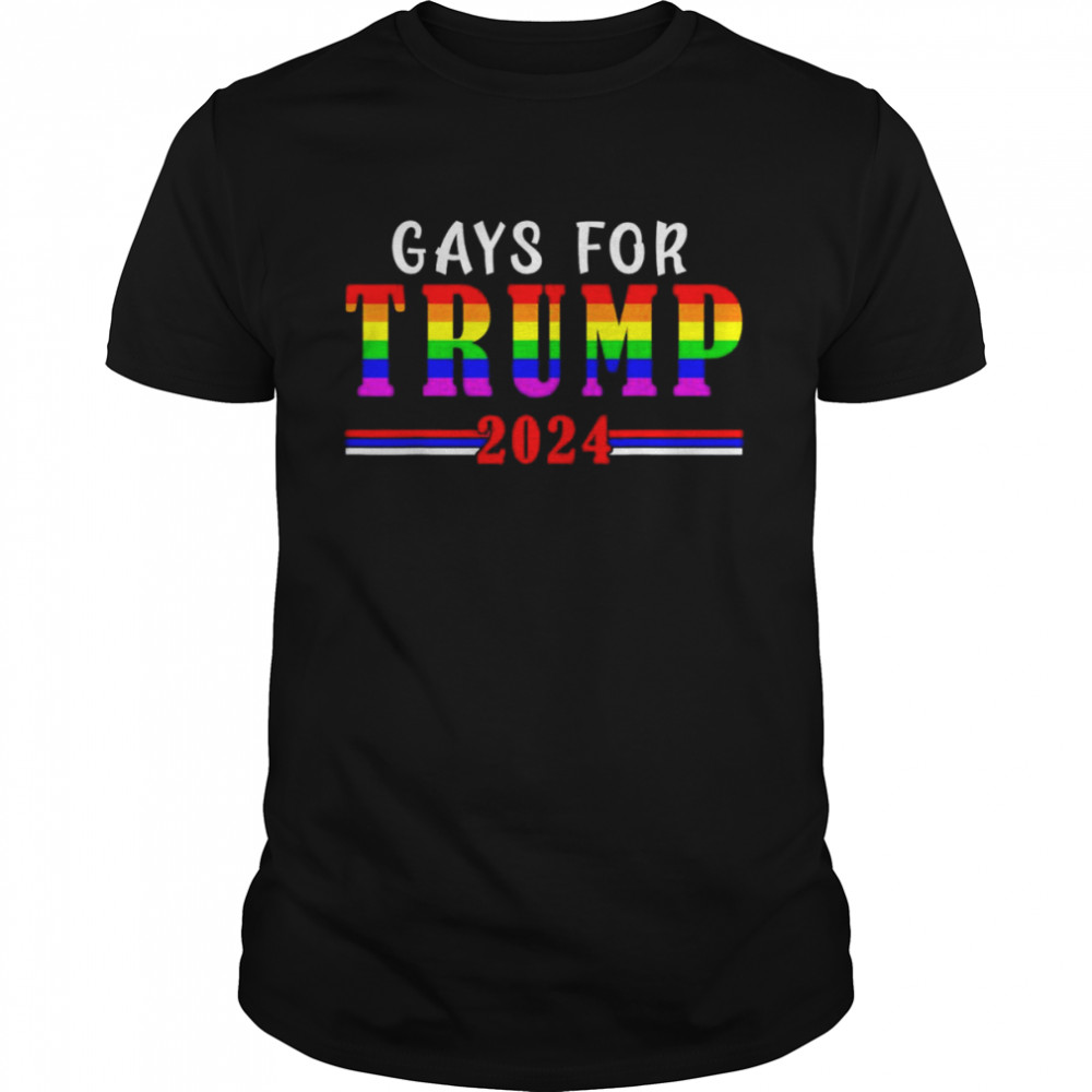 Pride Month Gays For Trump 2024 Election Vote Pround LGBTQ T-Shirts