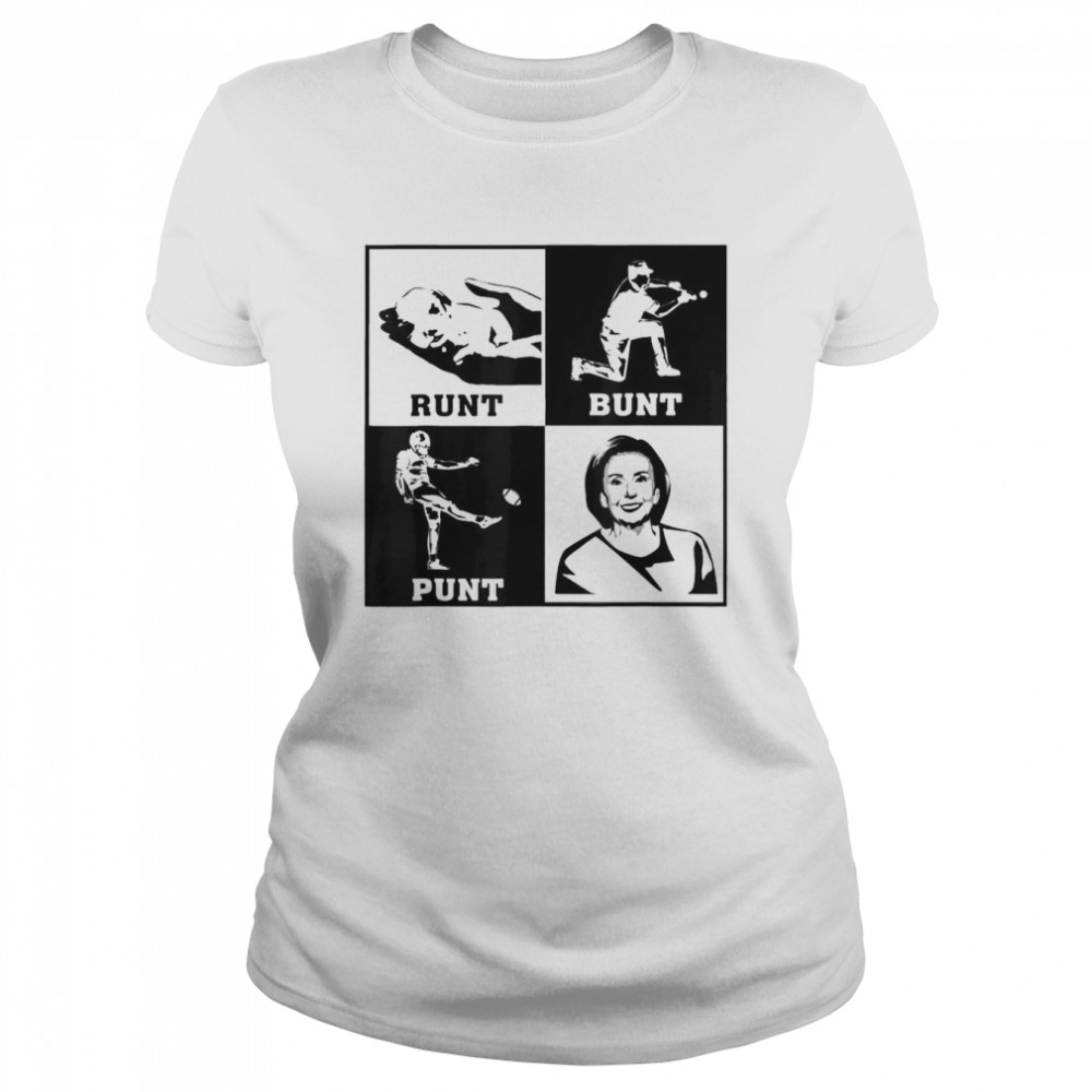 Runt Bunt Punt Political Democrat T- Classic Women's T-shirt