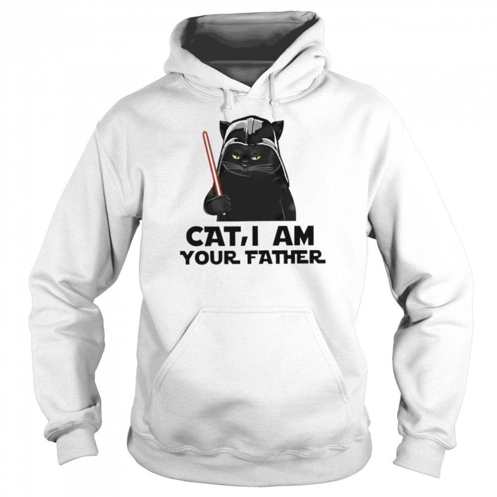 Star Wars Cat I am your father shirt Unisex Hoodie