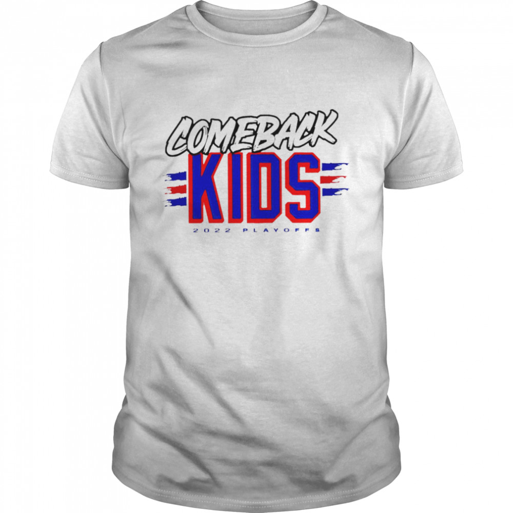 Comeback Kids 2022 Playoffs shirts